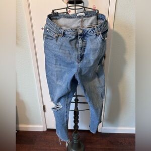 “And NowThis” loose fit plus size 20 blue jeans